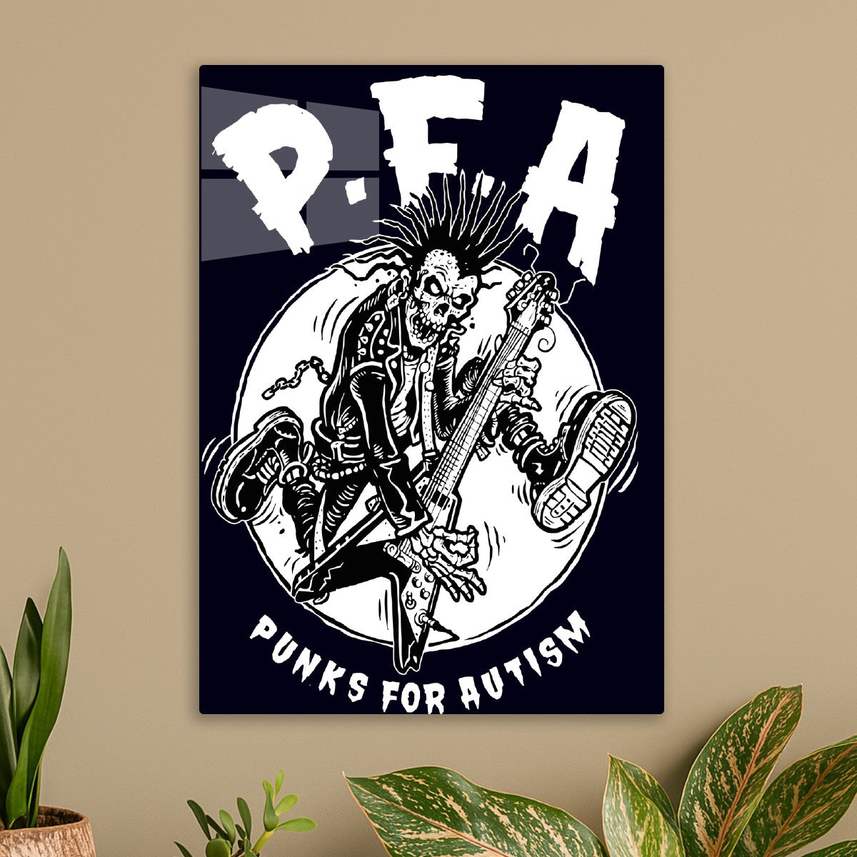 Punks for Autism Skeleton