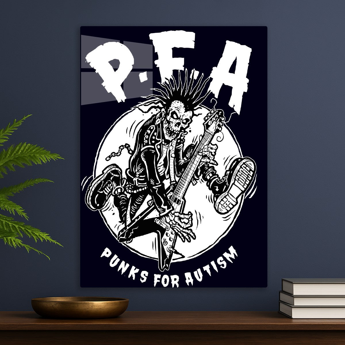 Punks for Autism Skeleton