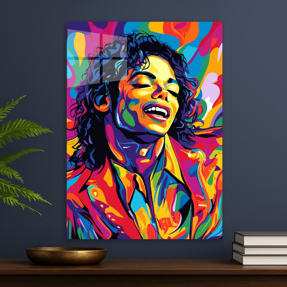 Michael Jackson Colorful Art