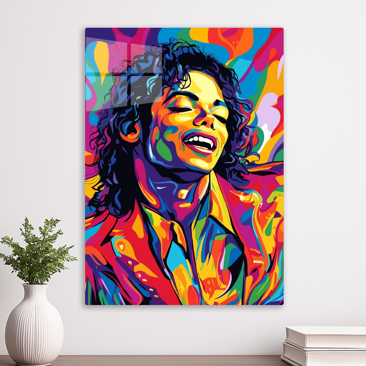Michael Jackson Colorful Art