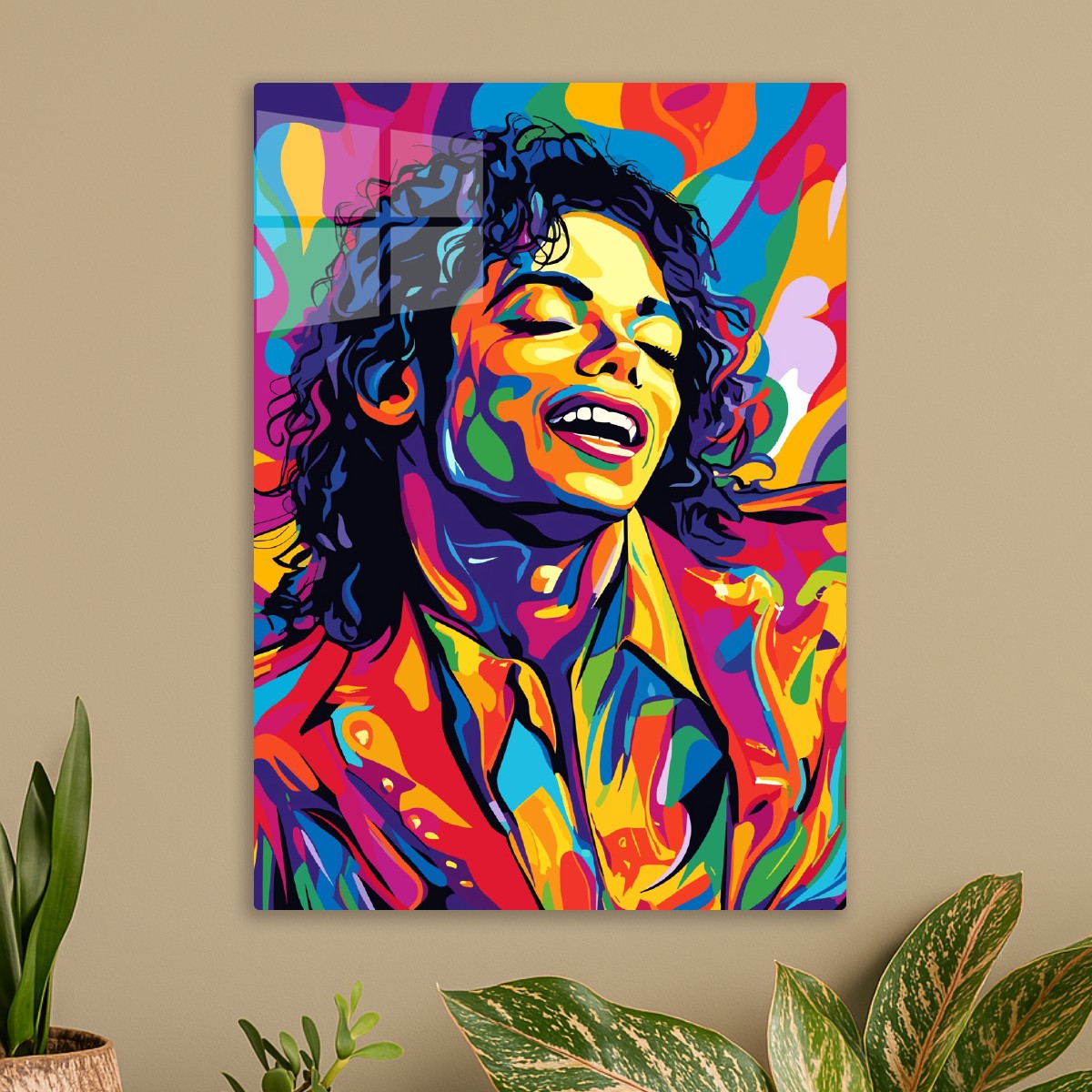 Michael Jackson Colorful Art