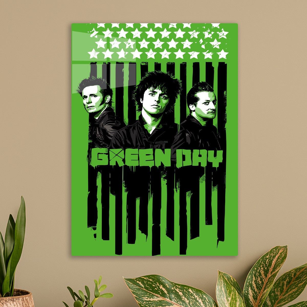 Green Day Band Poster Art