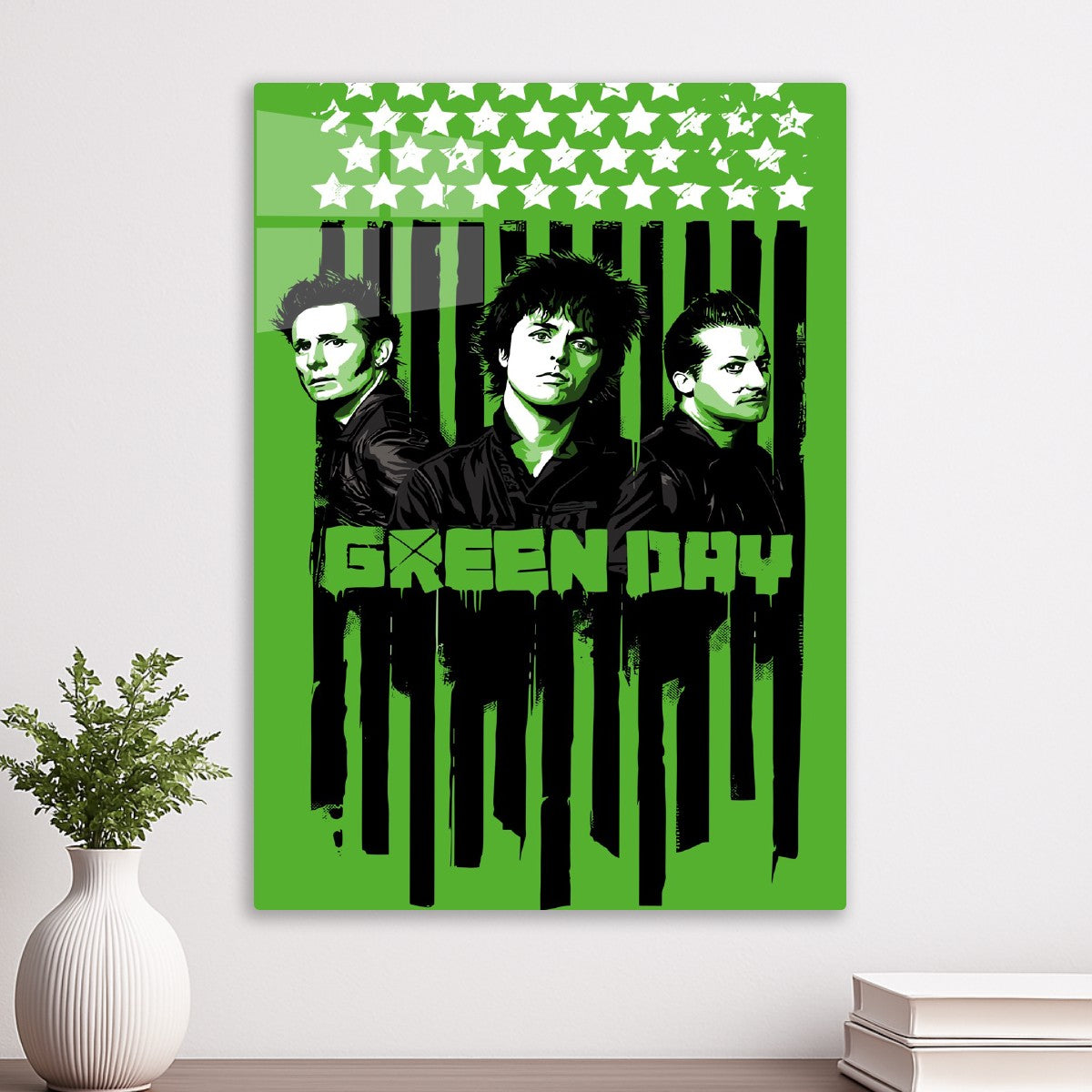 Green Day Band Poster Art