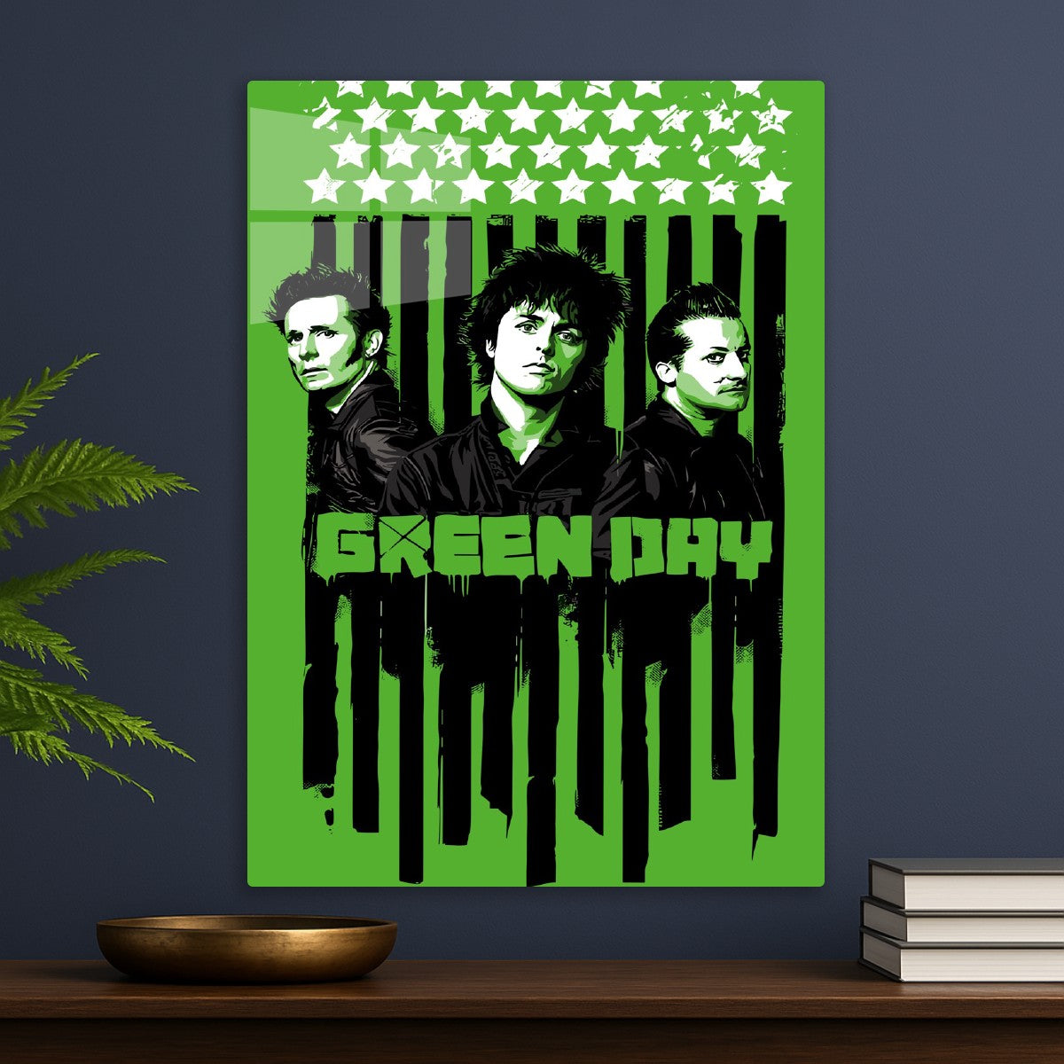 Green Day Band Poster Art