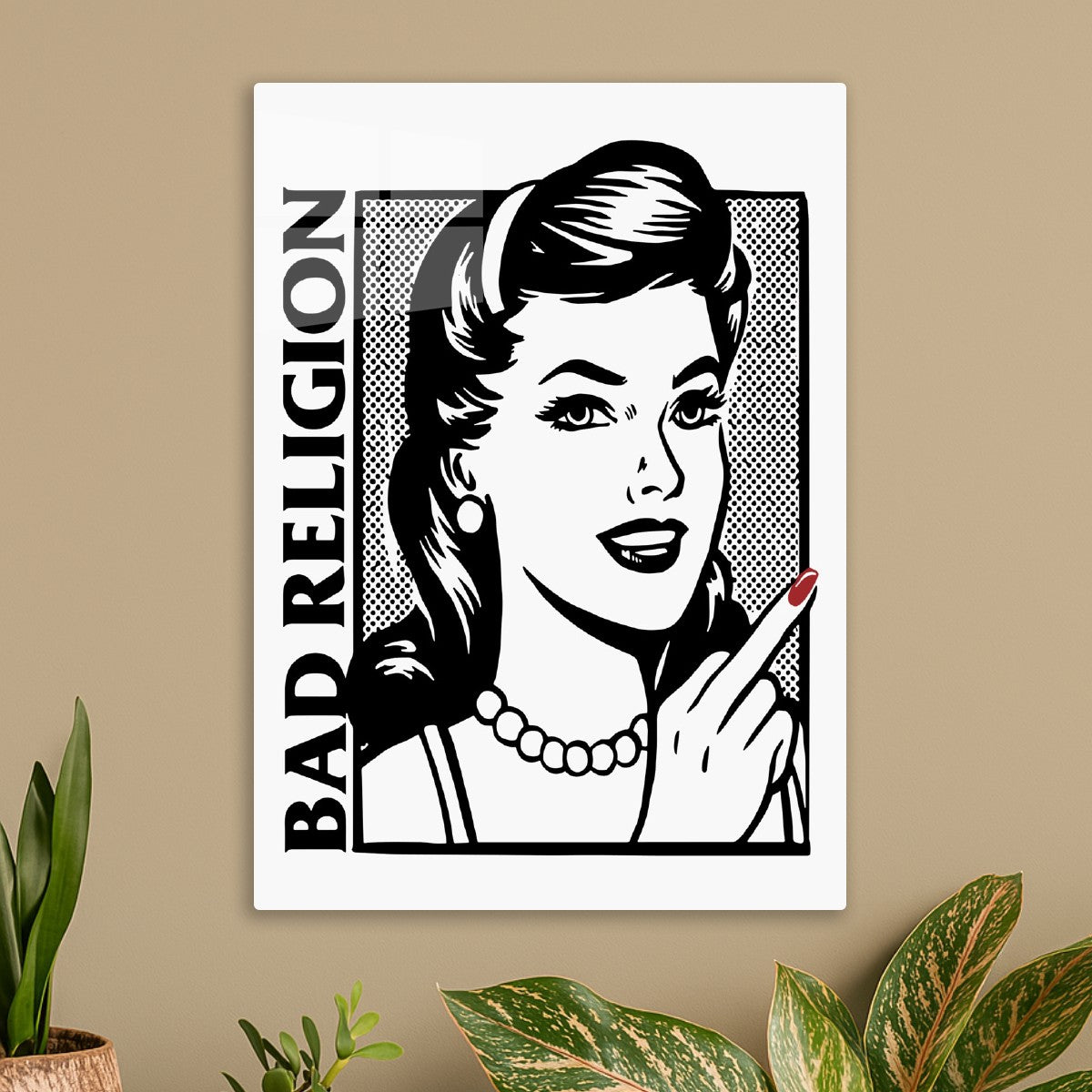 Bad Religion Woman Pop Art