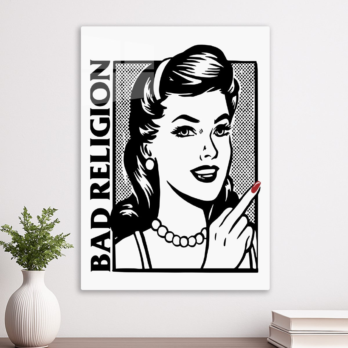 Bad Religion Woman Pop Art