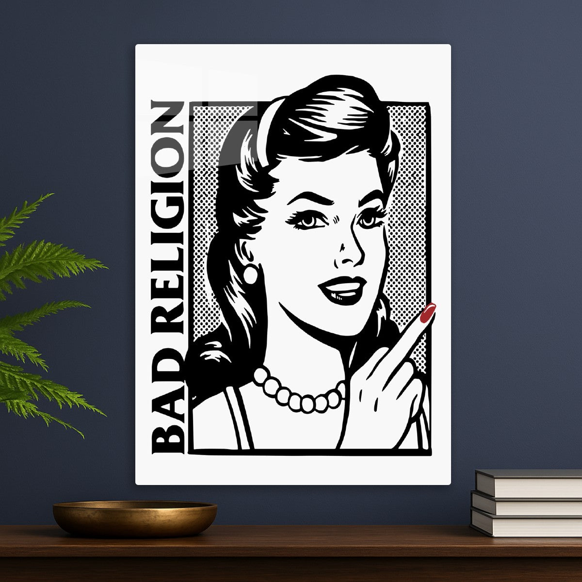 Bad Religion Woman Pop Art