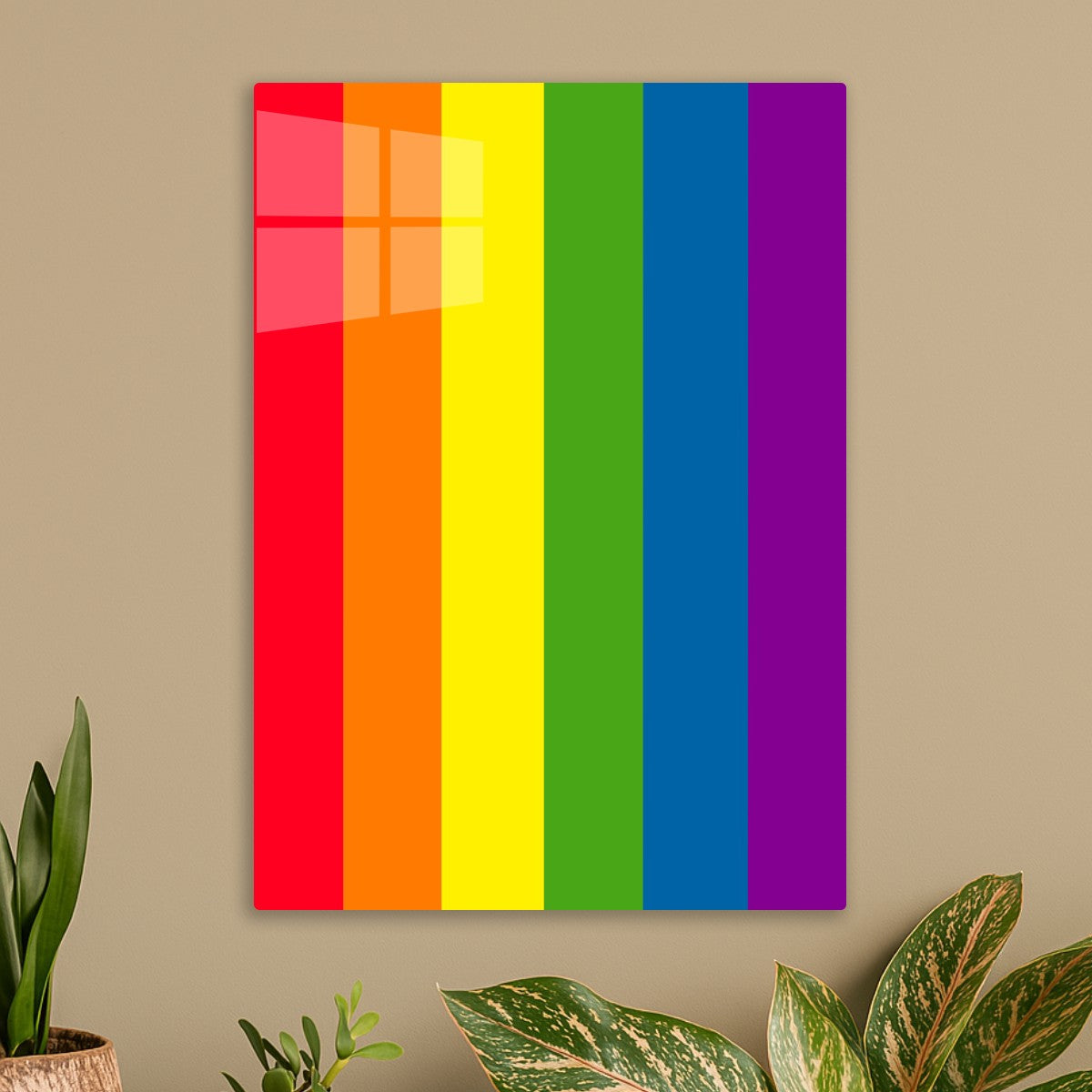 Rainbow Pride Flag Stripes