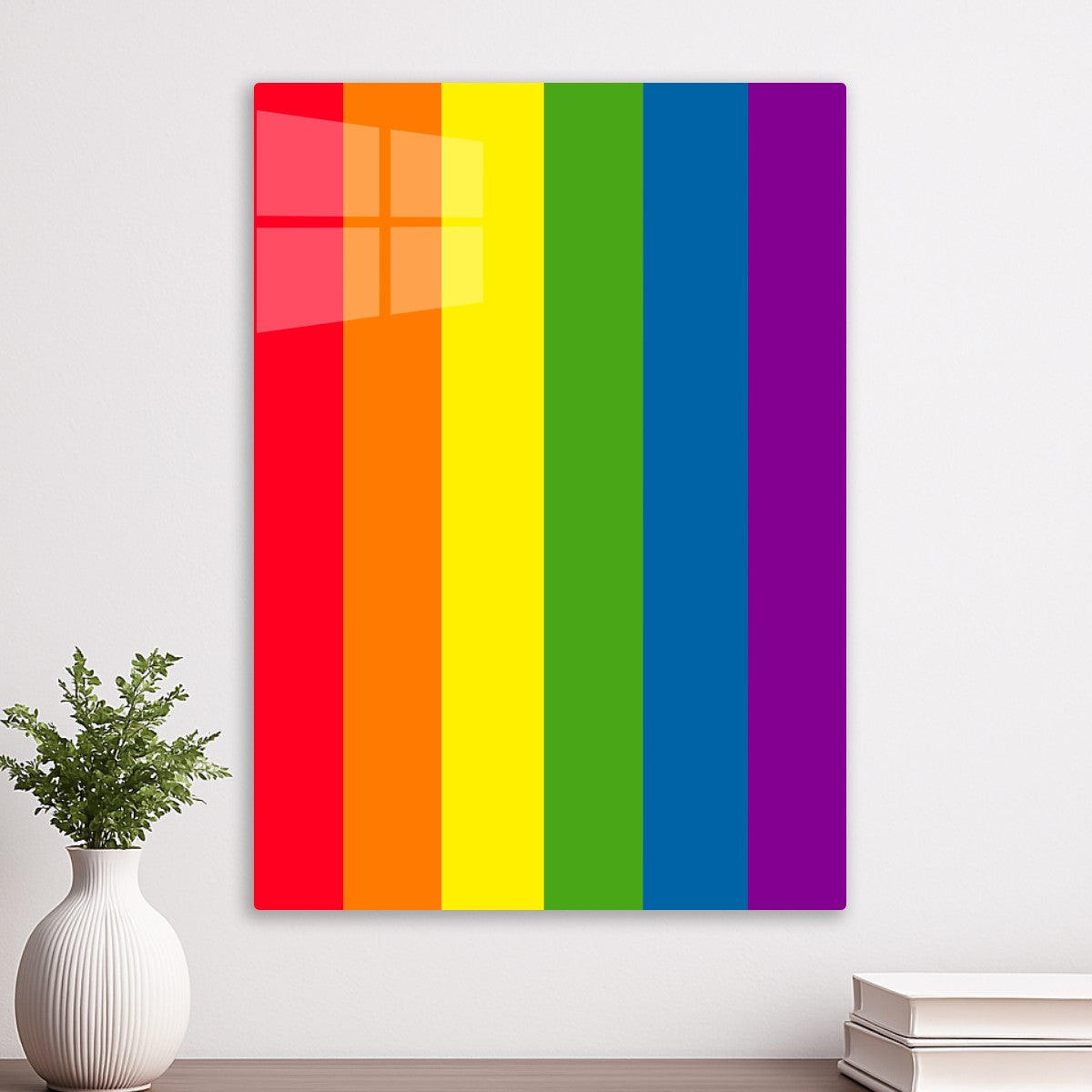 Rainbow Pride Flag Stripes