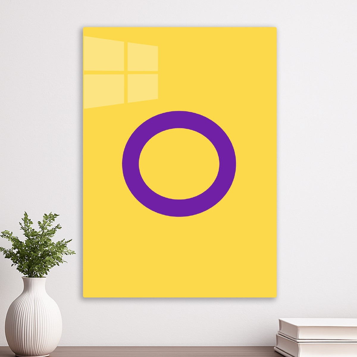 Intersex Pride Flag Symbol