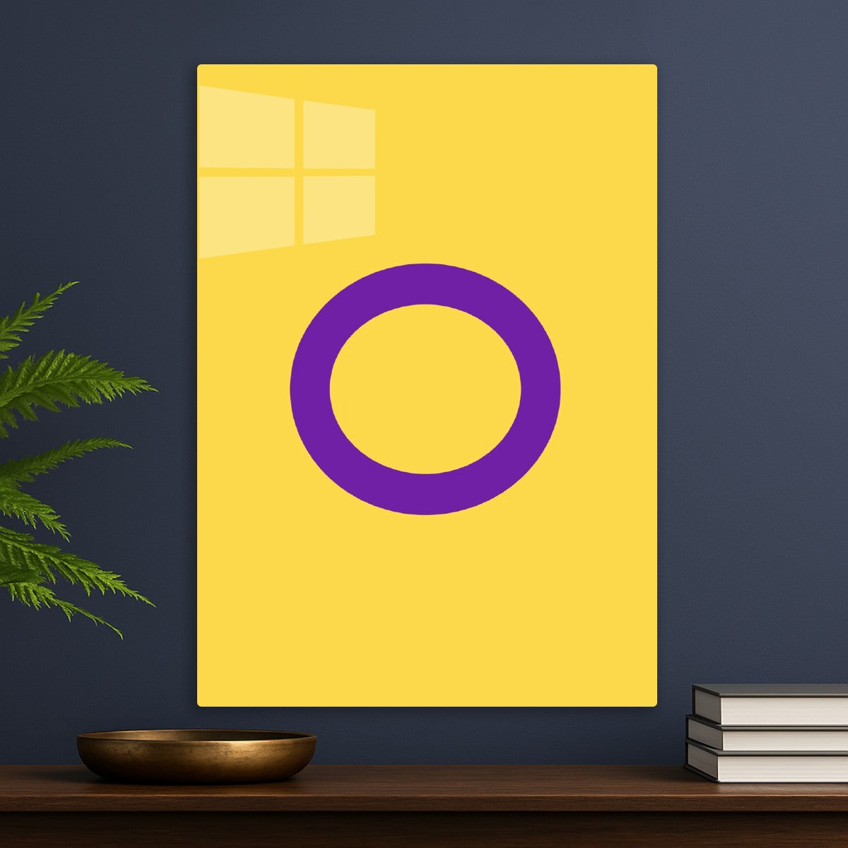 Intersex Pride Flag Symbol