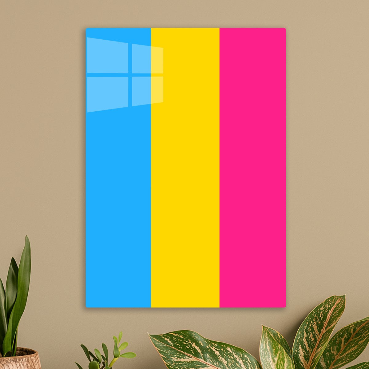 Pansexual Pride Flag Vertical