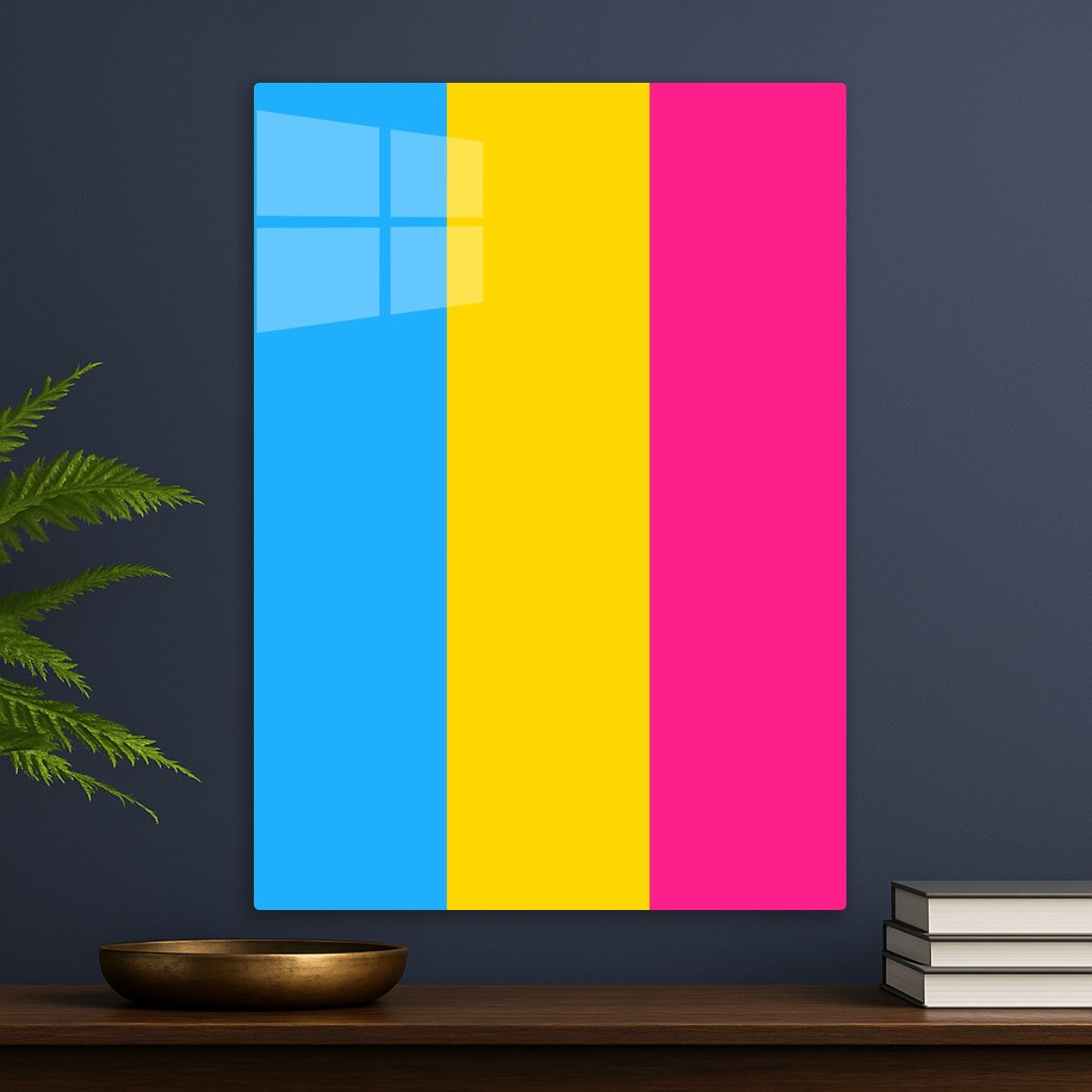 Pansexual Pride Flag Vertical