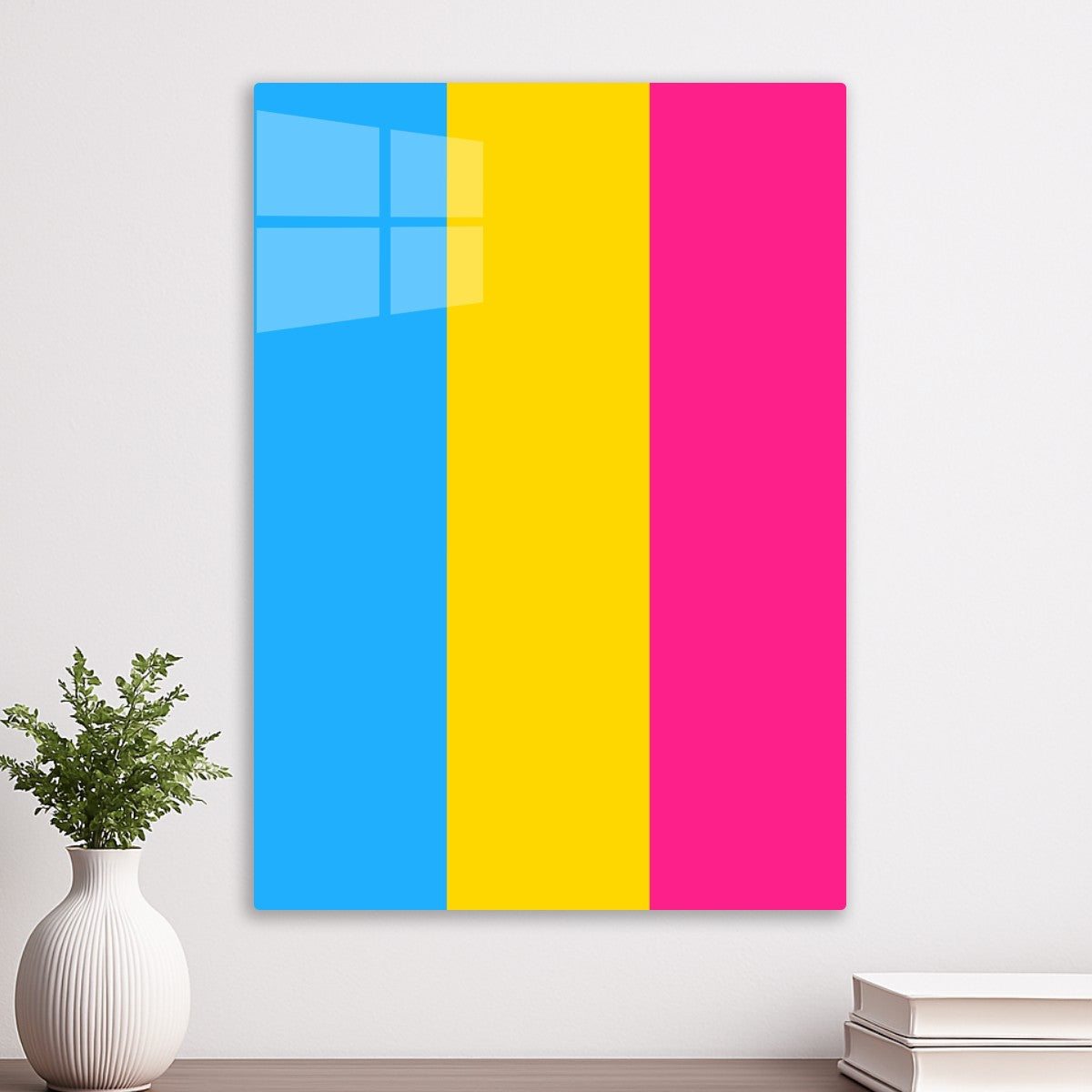 Pansexual Pride Flag Vertical