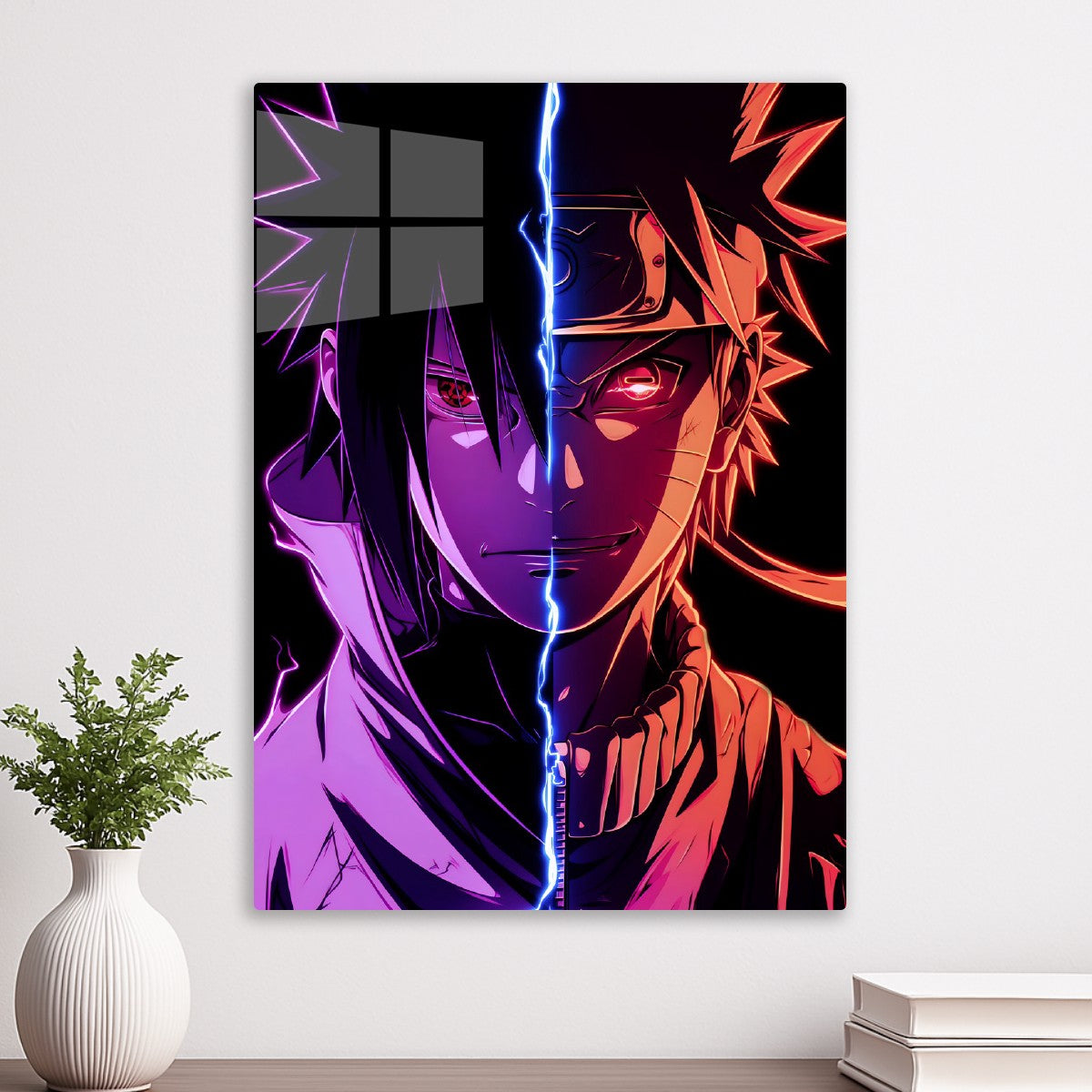 Naruto Sasuke Neon Light