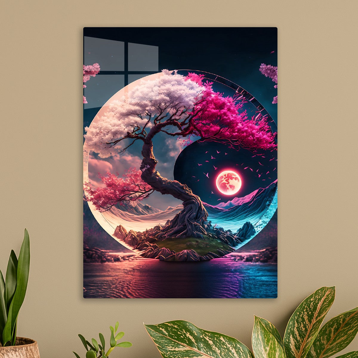Night and Morning Yin and Yang
