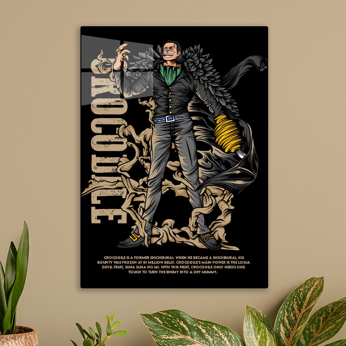Crocodile Desert King Art