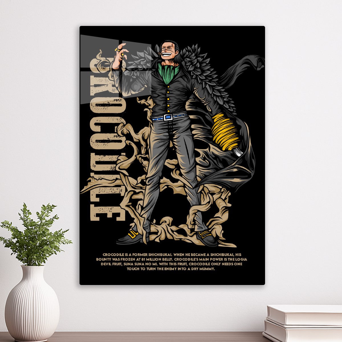 Crocodile Desert King Art
