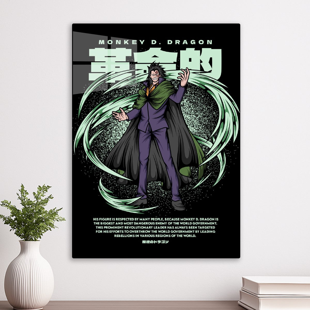 Monkey D. Dragon Leader Art