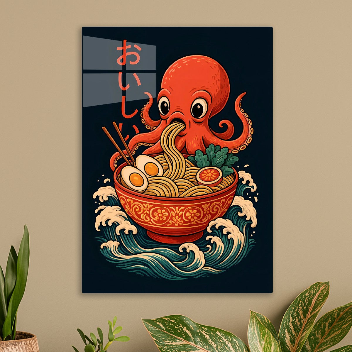 Ramen Octopus Japanese