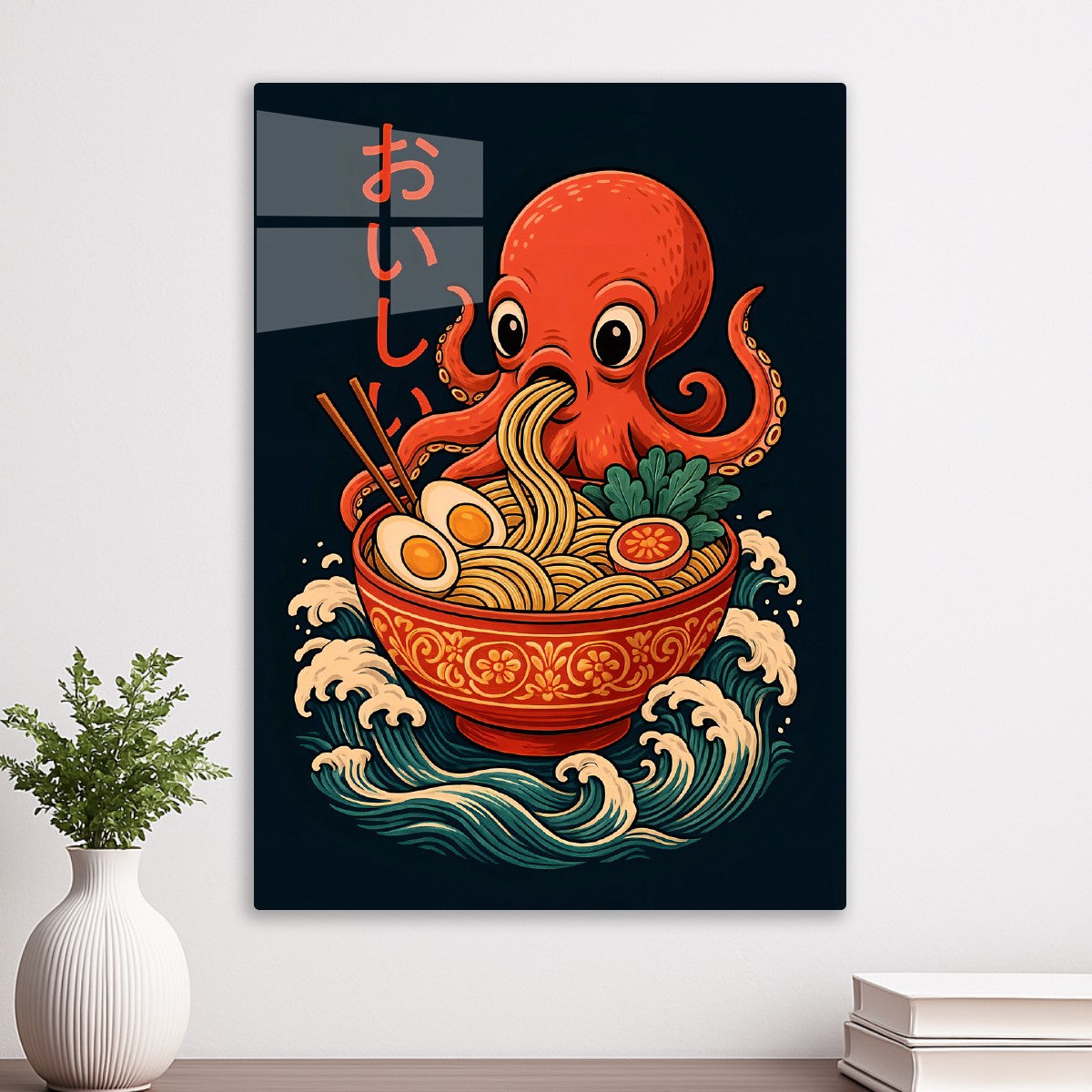 Ramen Octopus Japanese