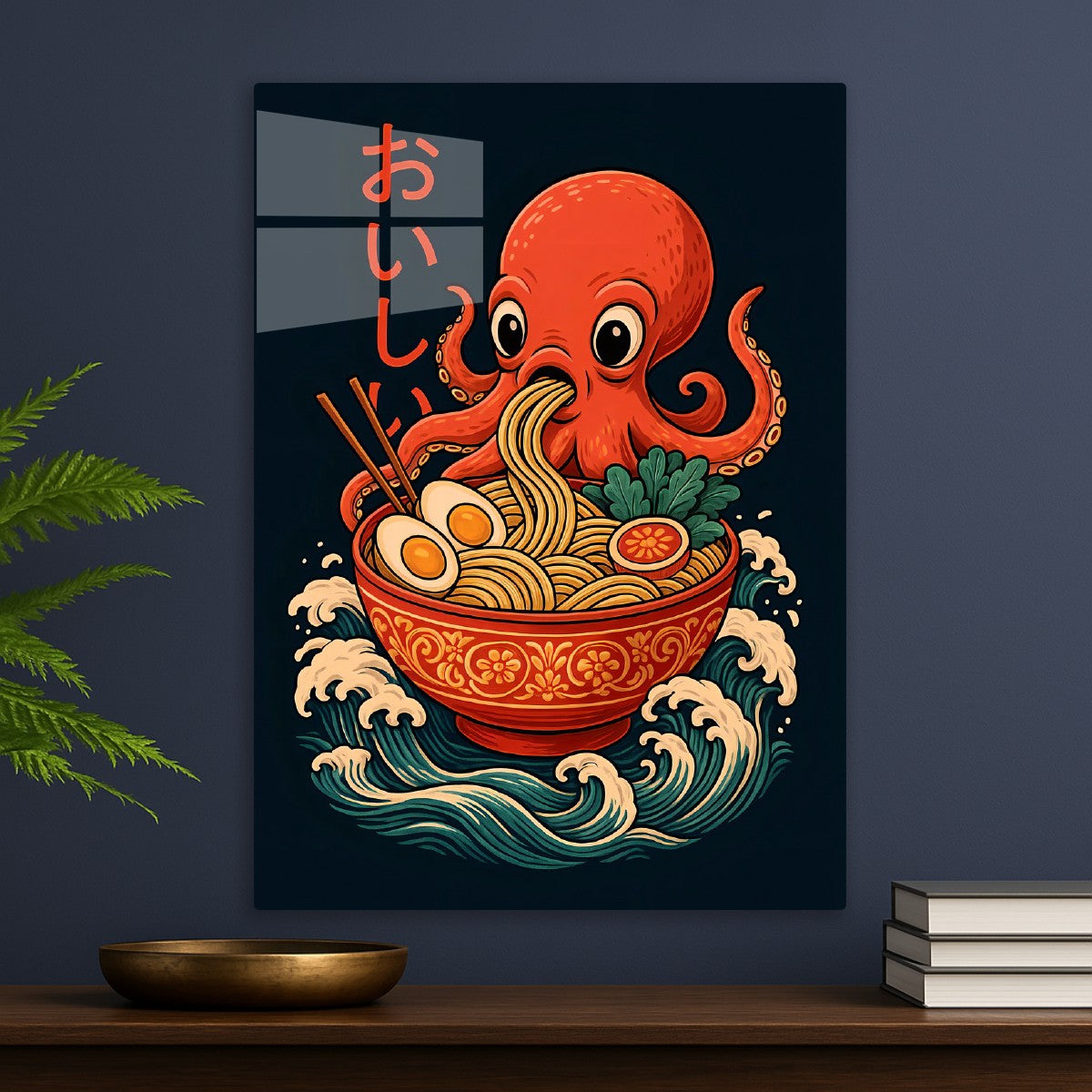 Ramen Octopus Japanese