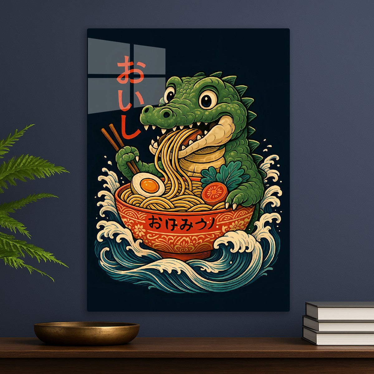 Ramen Crocodile Japanese