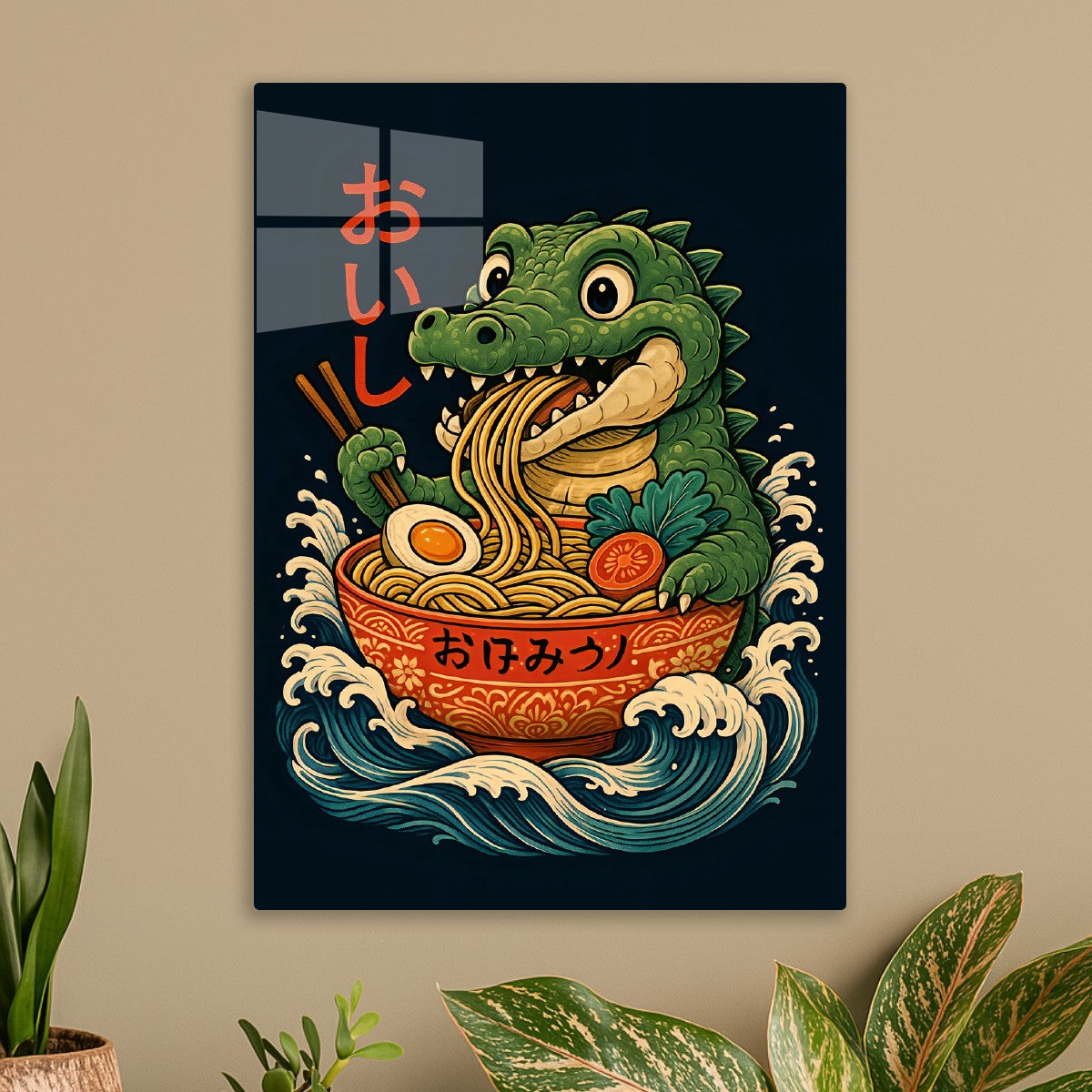 Ramen Crocodile Japanese