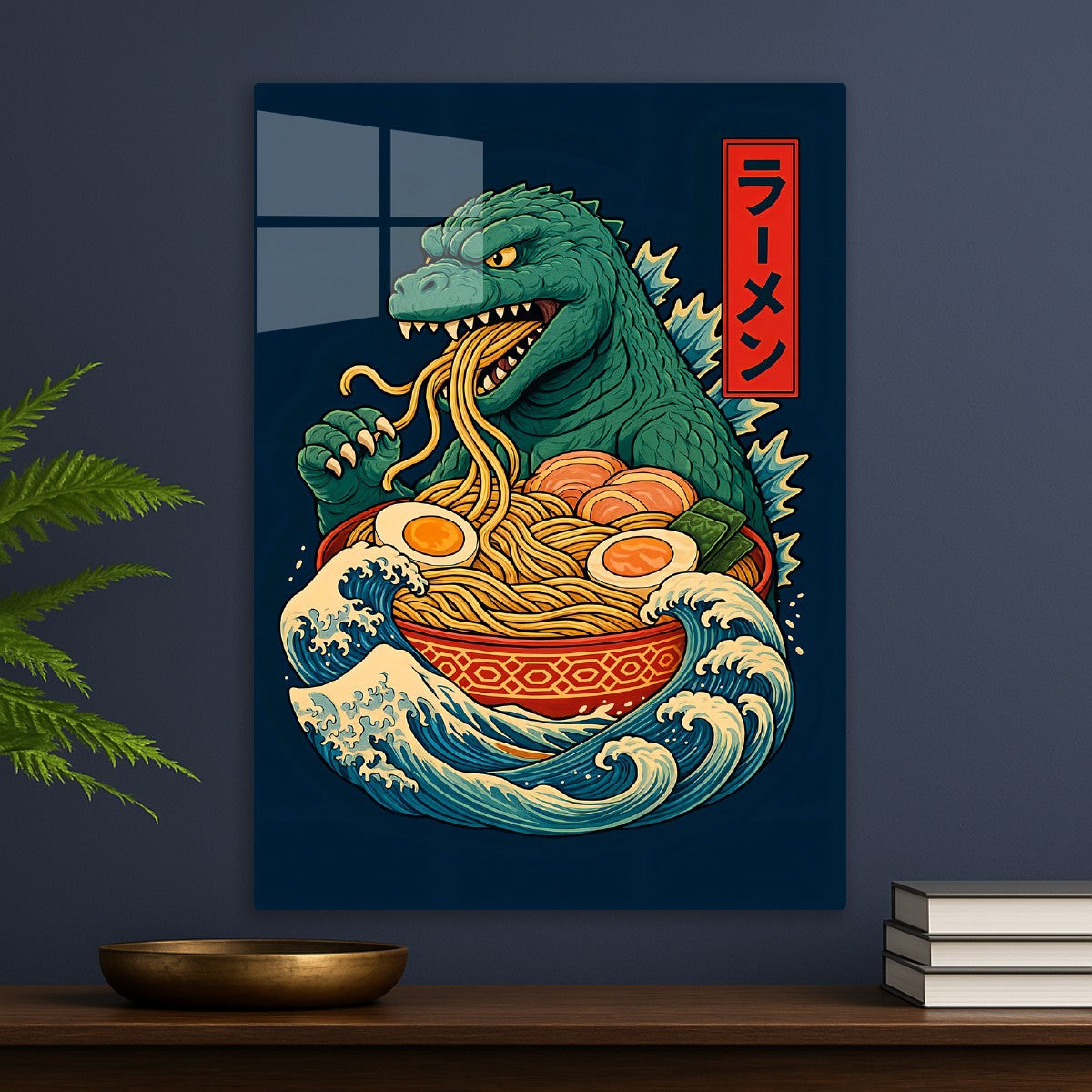 Ramen Godzilla Japanese