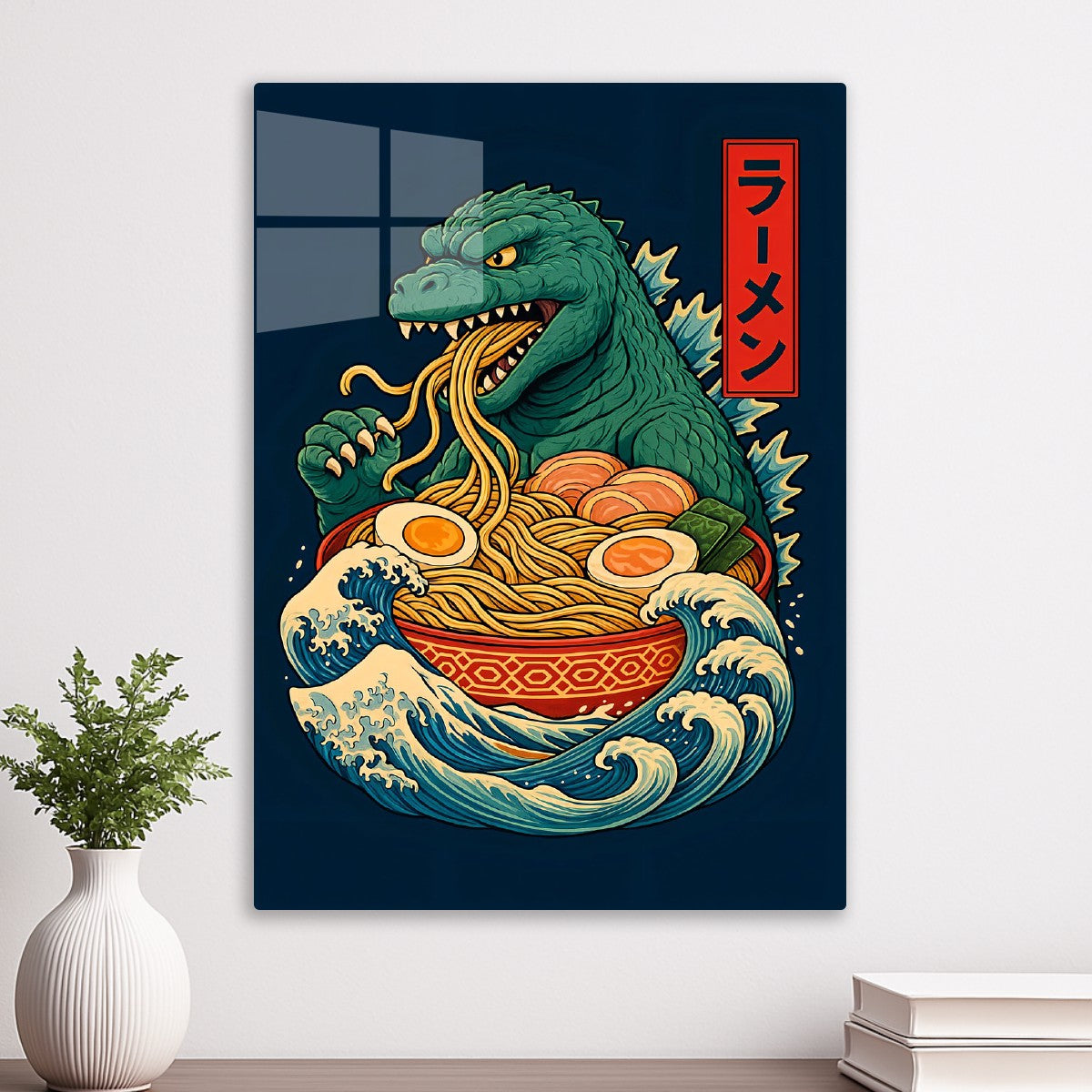 Ramen Godzilla Japanese
