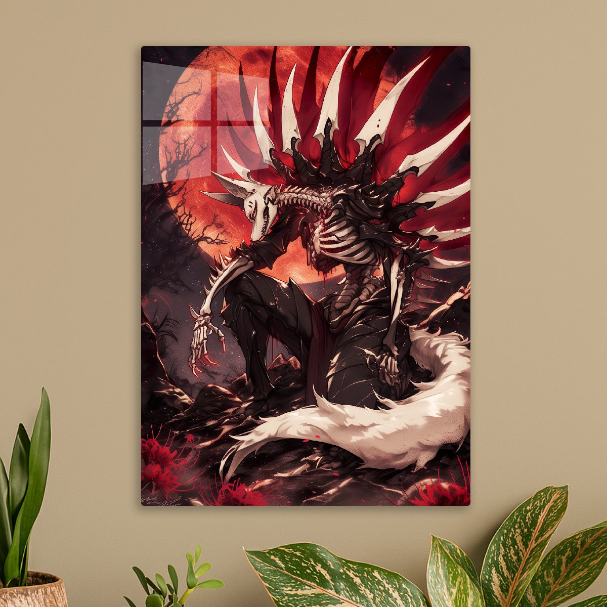 Skeleton Kitsune Fox