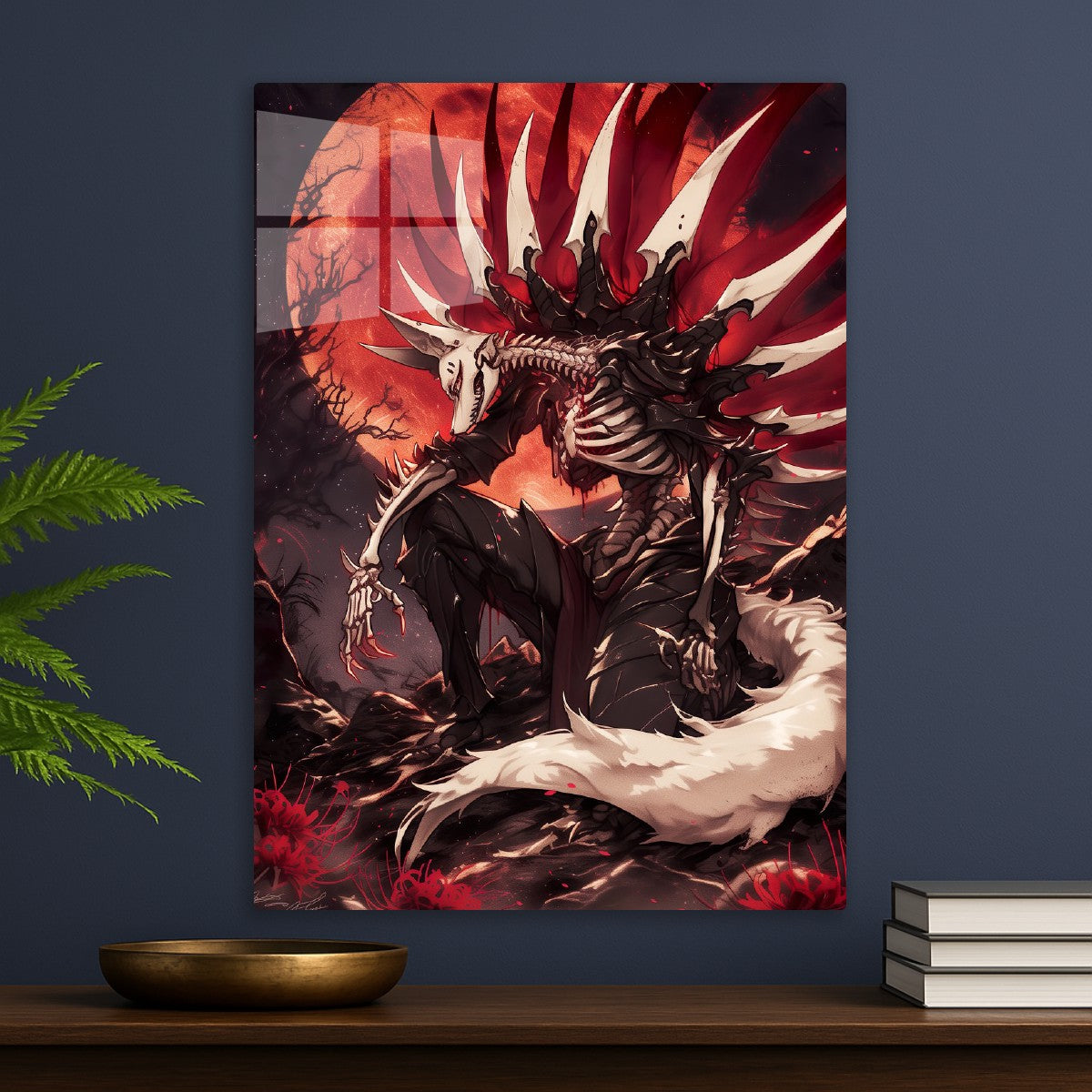 Skeleton Kitsune Fox