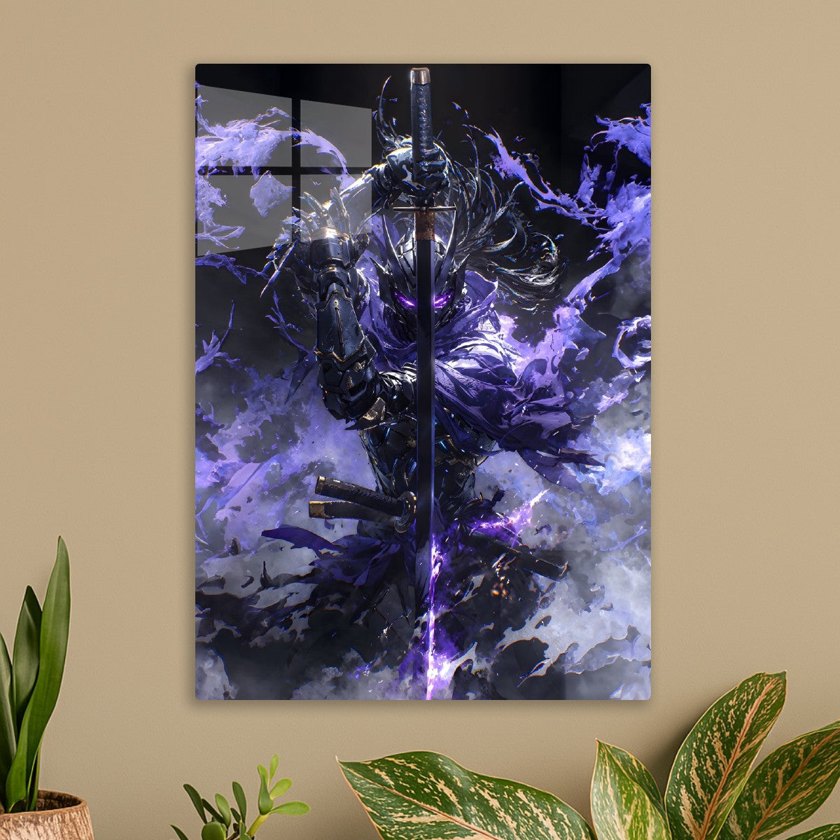 Purple Samurai Knight