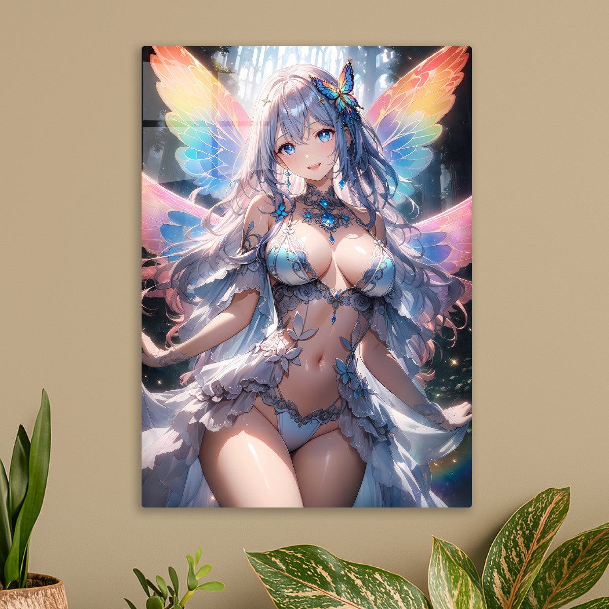 Anime Butterfly Girl