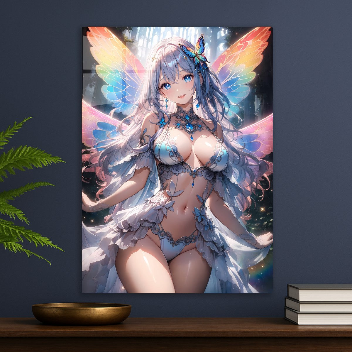 Anime Butterfly Girl