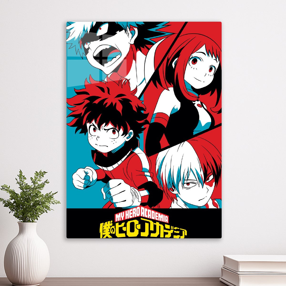 my hero academia pop art