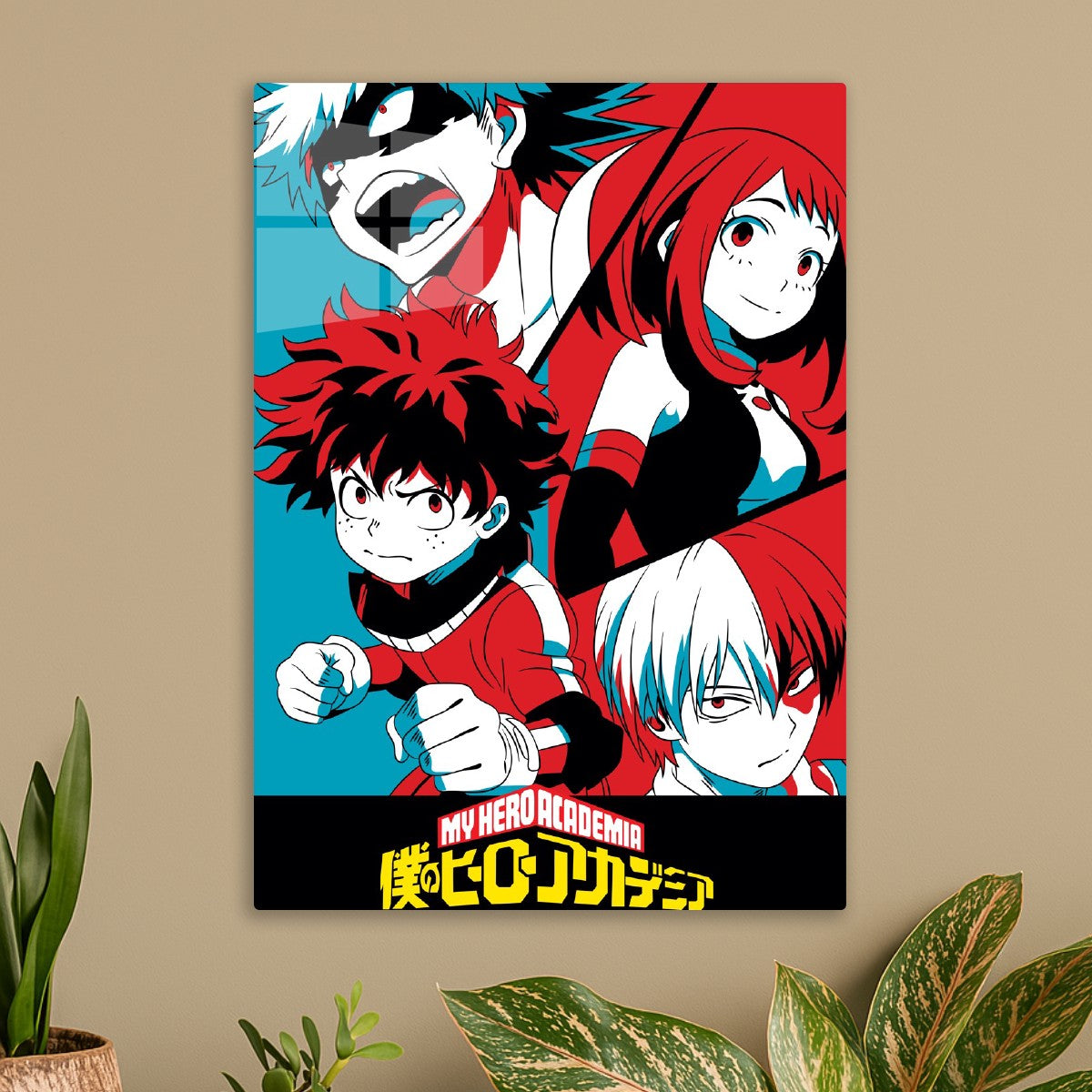 my hero academia pop art