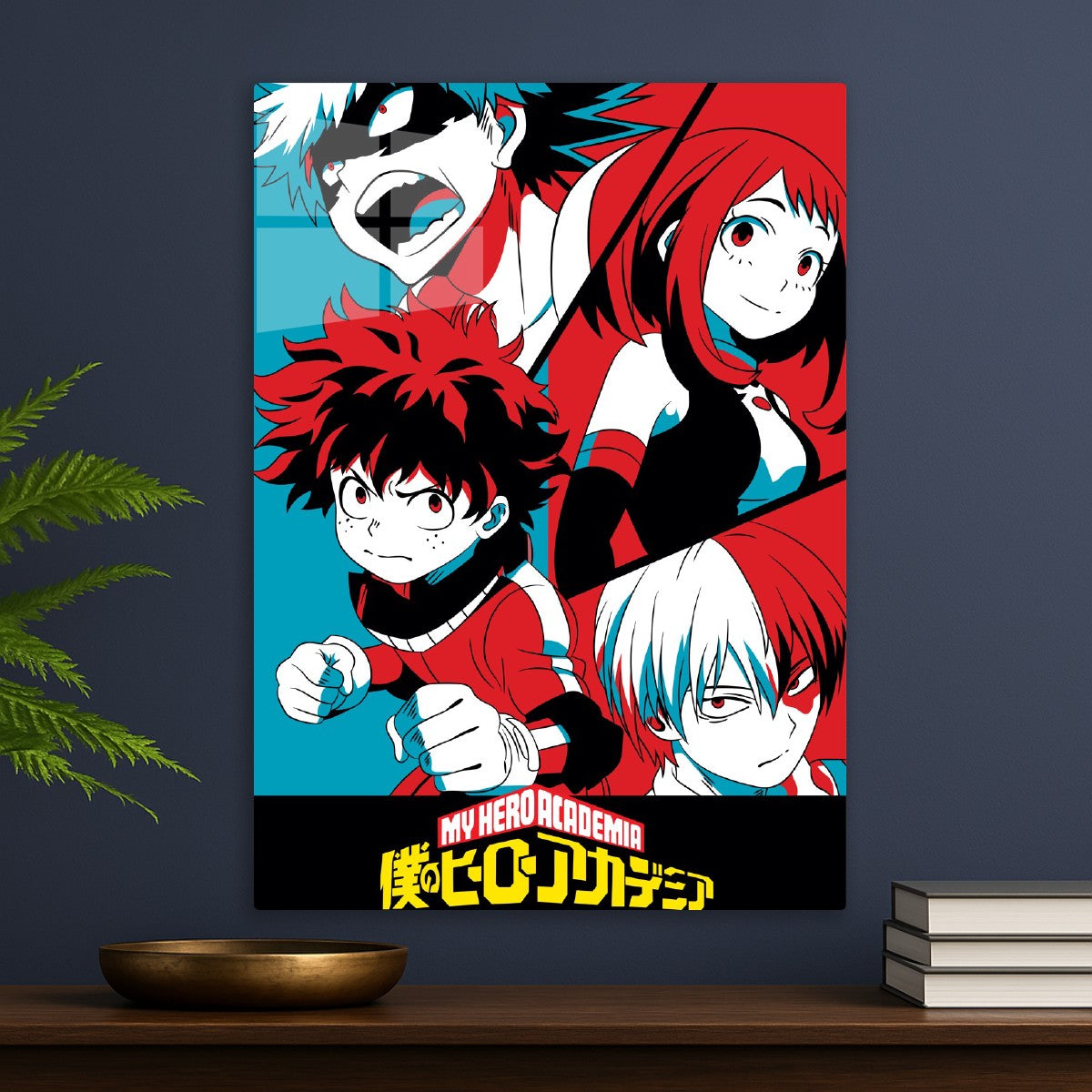 my hero academia pop art