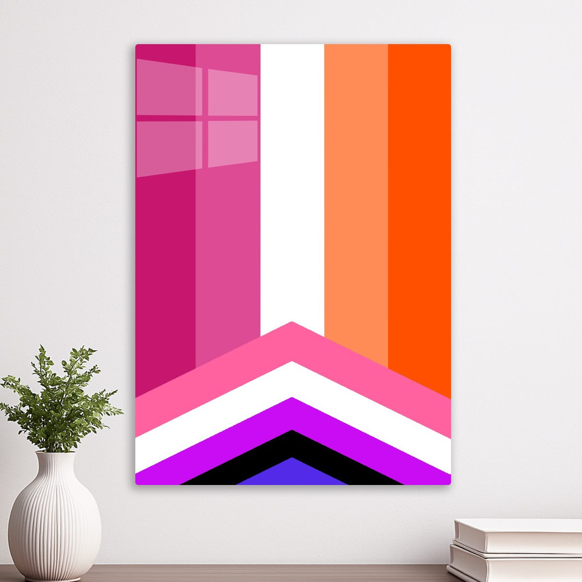 Lesbian Pride Flag Power