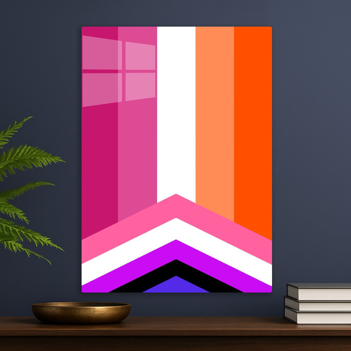 Lesbian Pride Flag Power