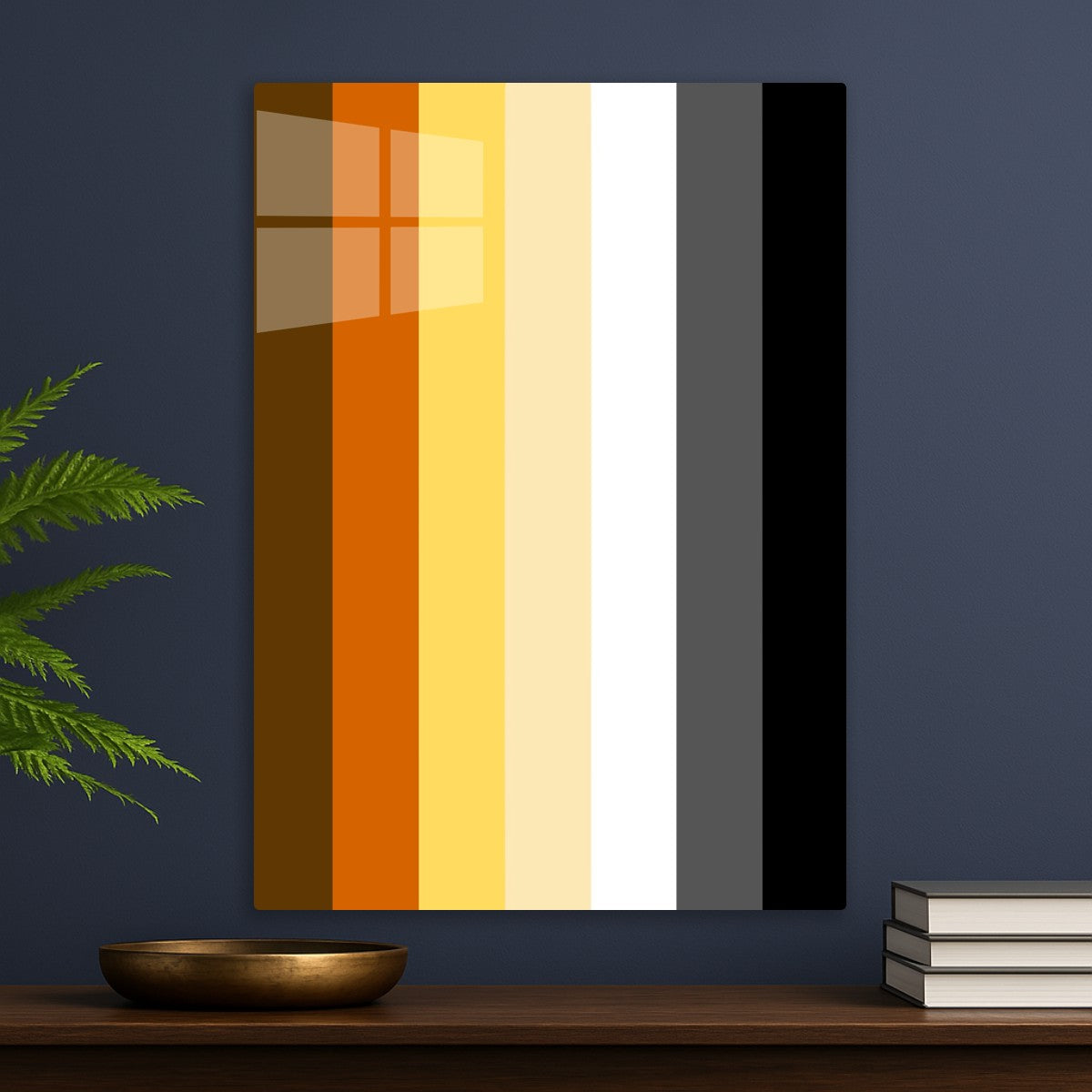 Vertical Color Palette: Brown 