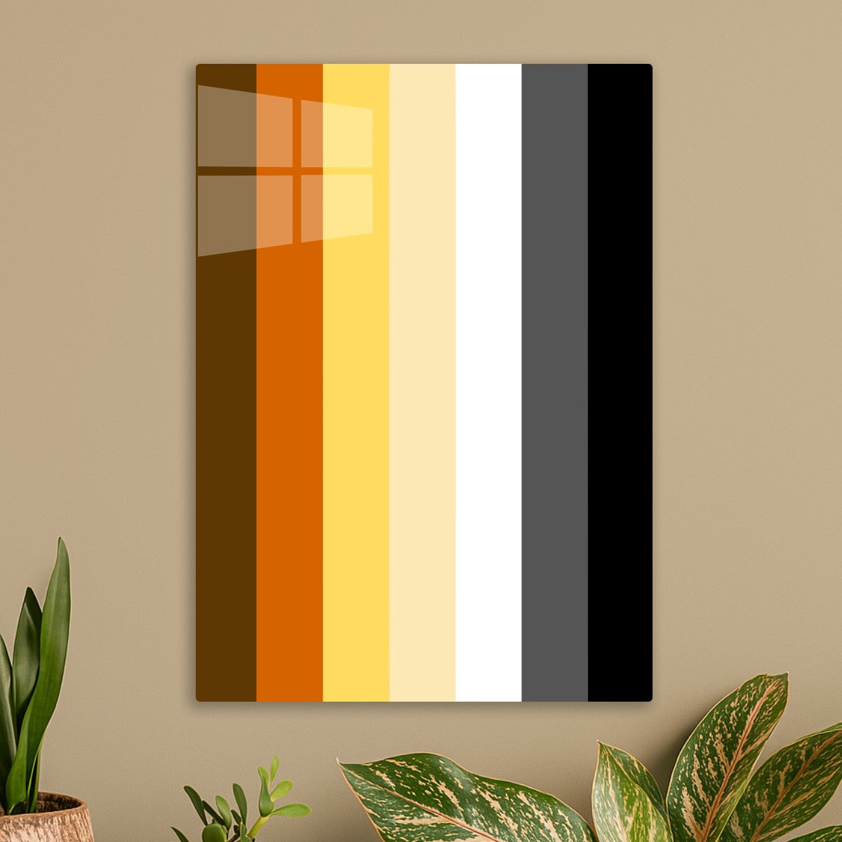 Vertical Color Palette: Brown 