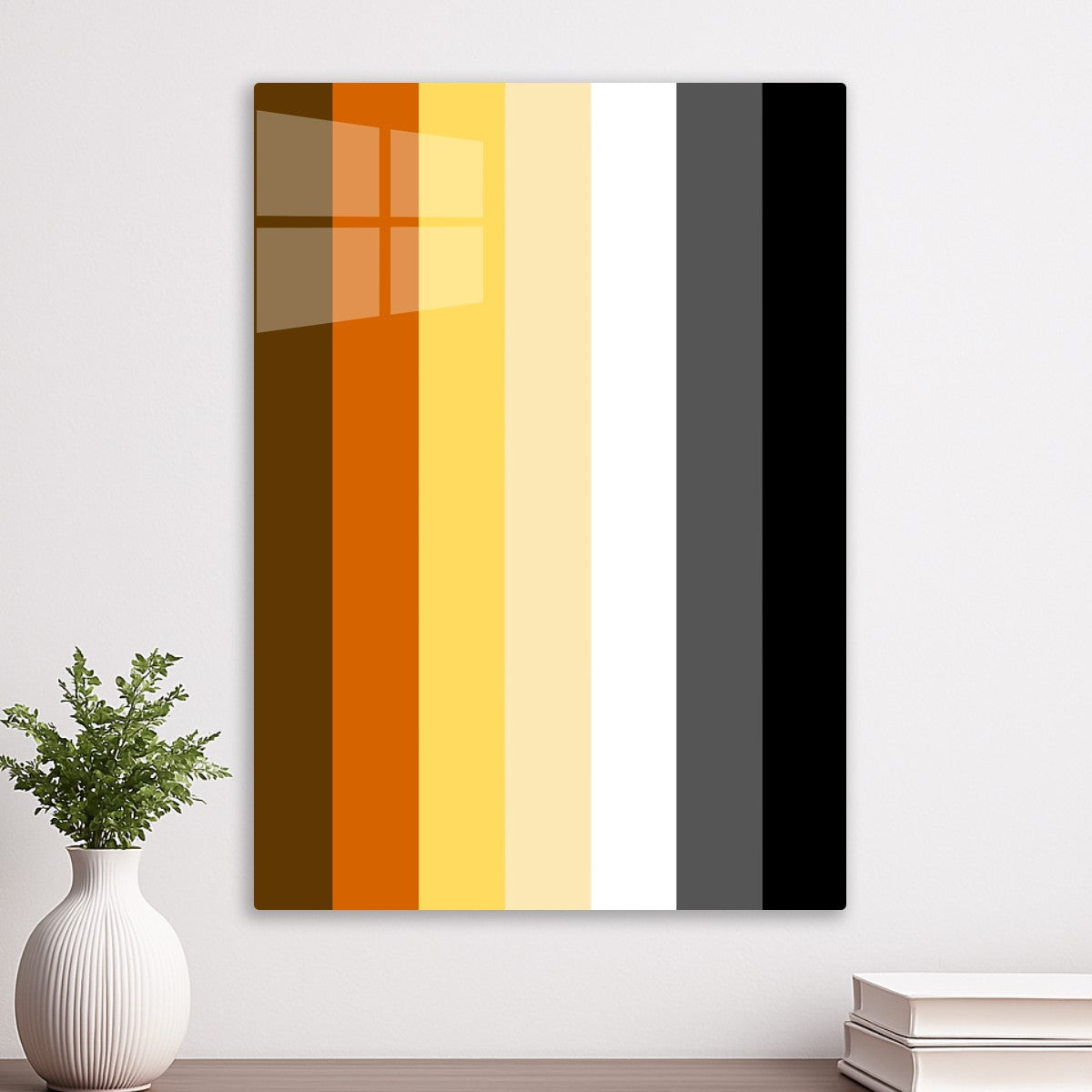 Vertical Color Palette: Brown 