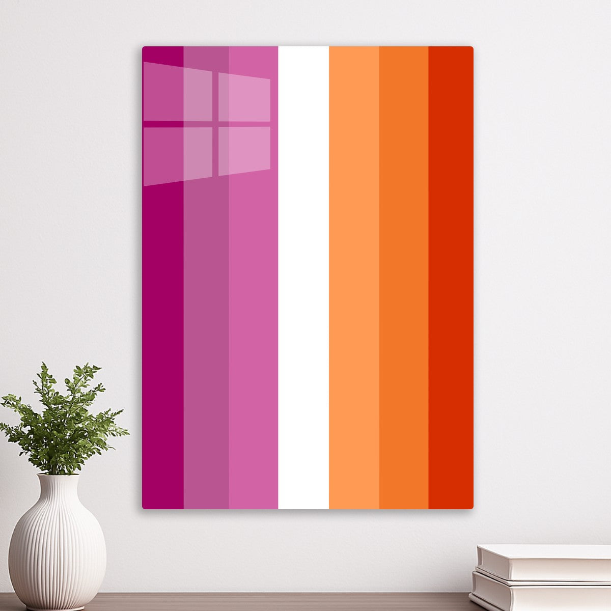 Lesbian Pride Flag Vertical