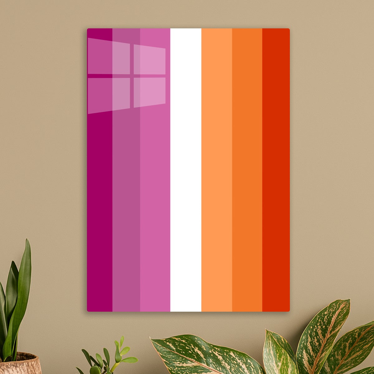 Lesbian Pride Flag Vertical