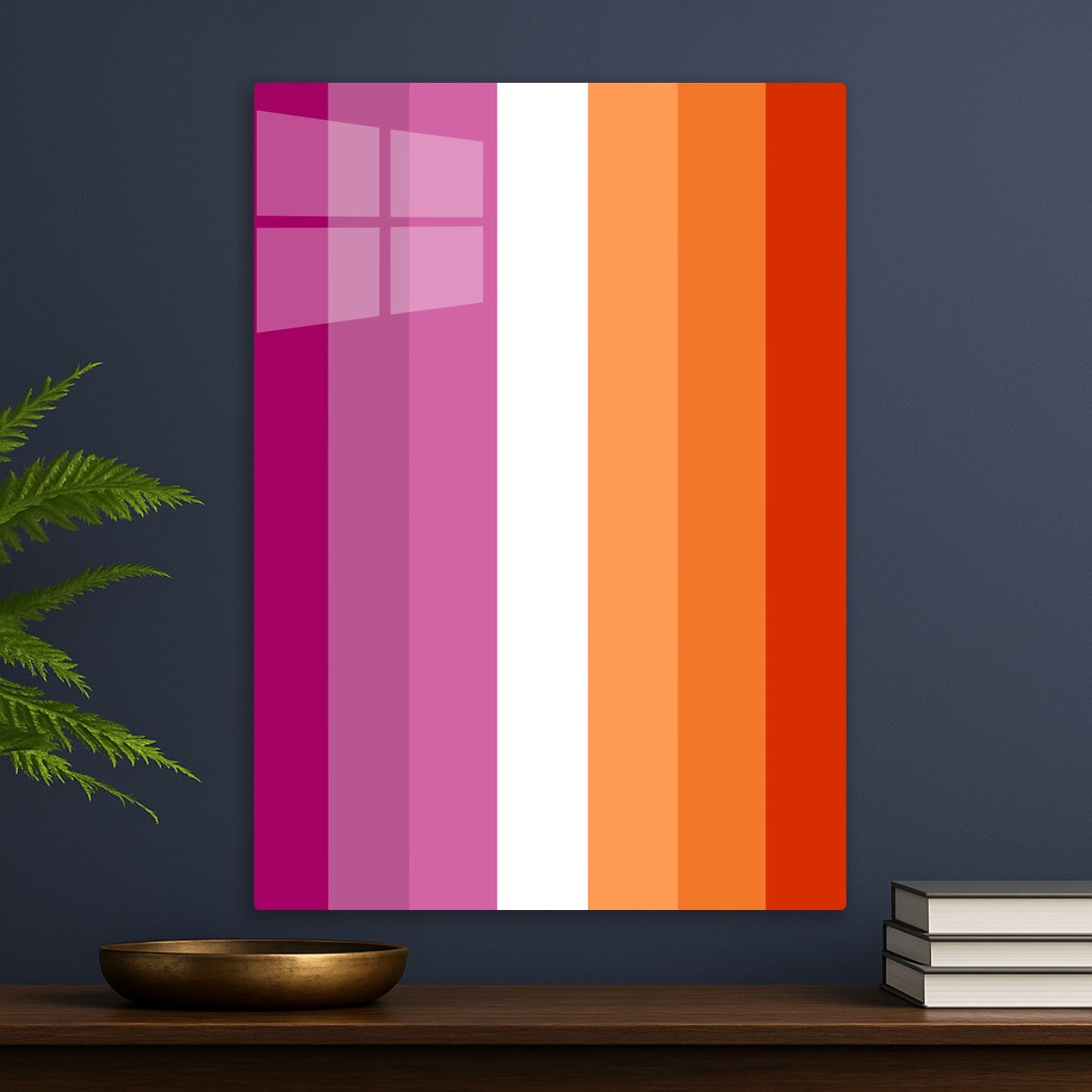 Lesbian Pride Flag Vertical