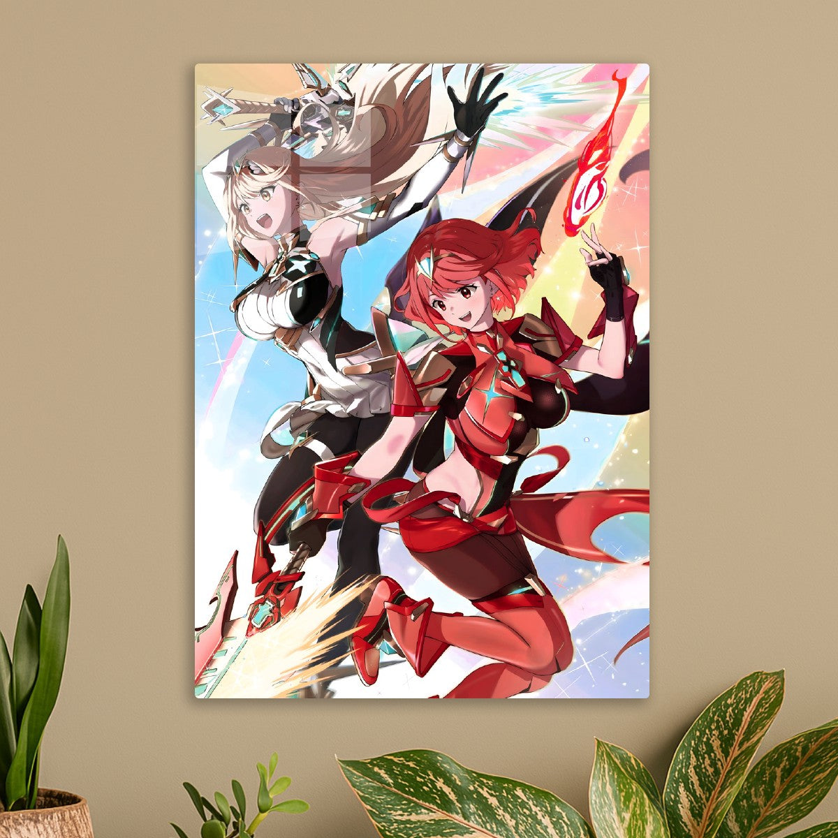 Xenoblade Pyra and Mythra