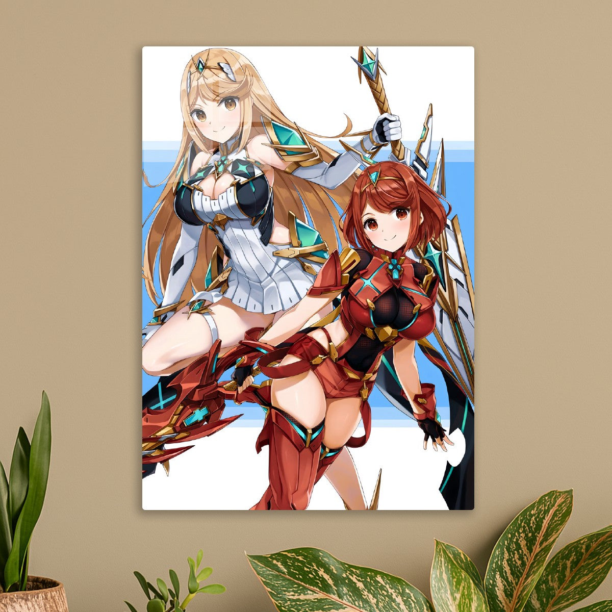 Xenoblade Pyra and Mythra
