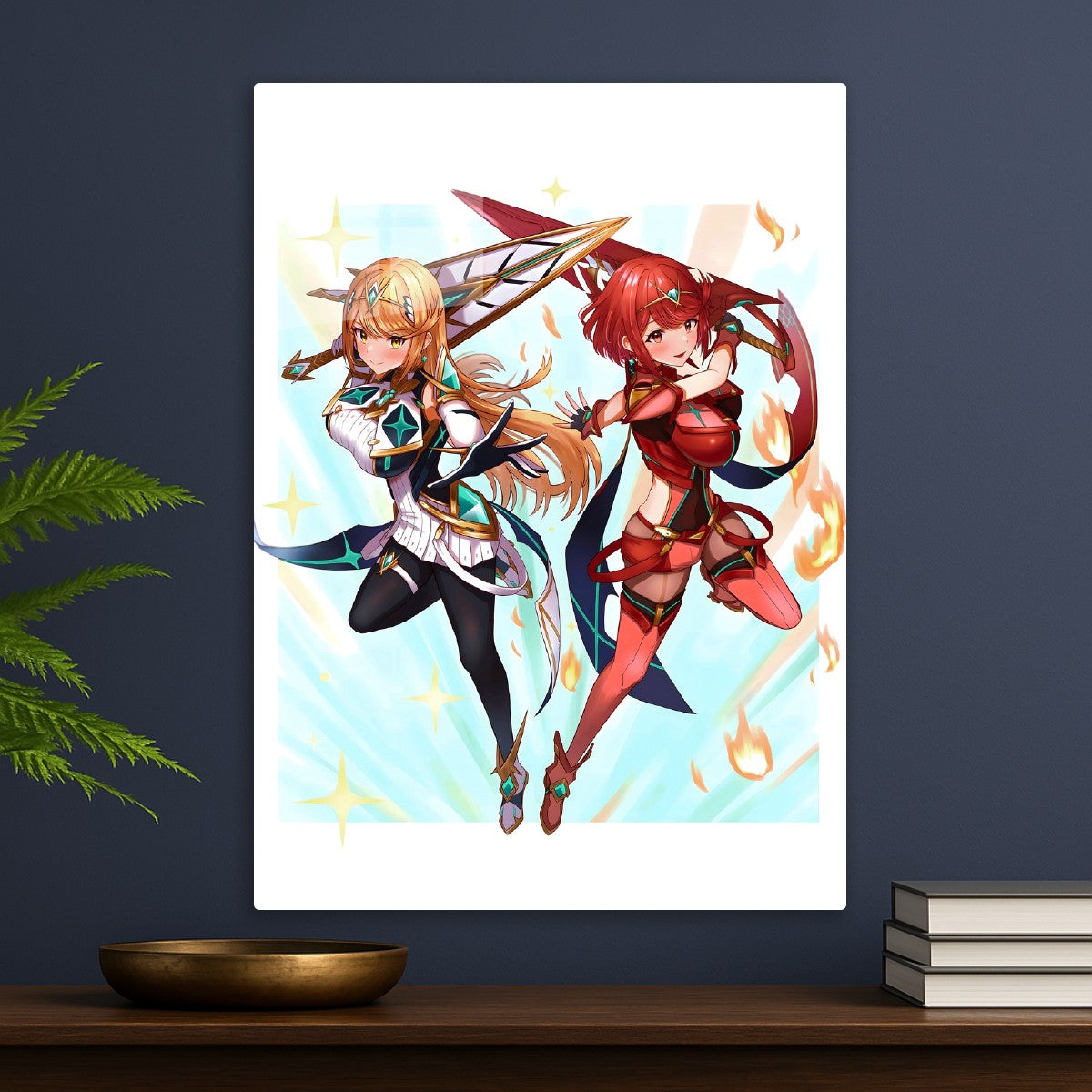 Xenoblade Pyra and Mythra