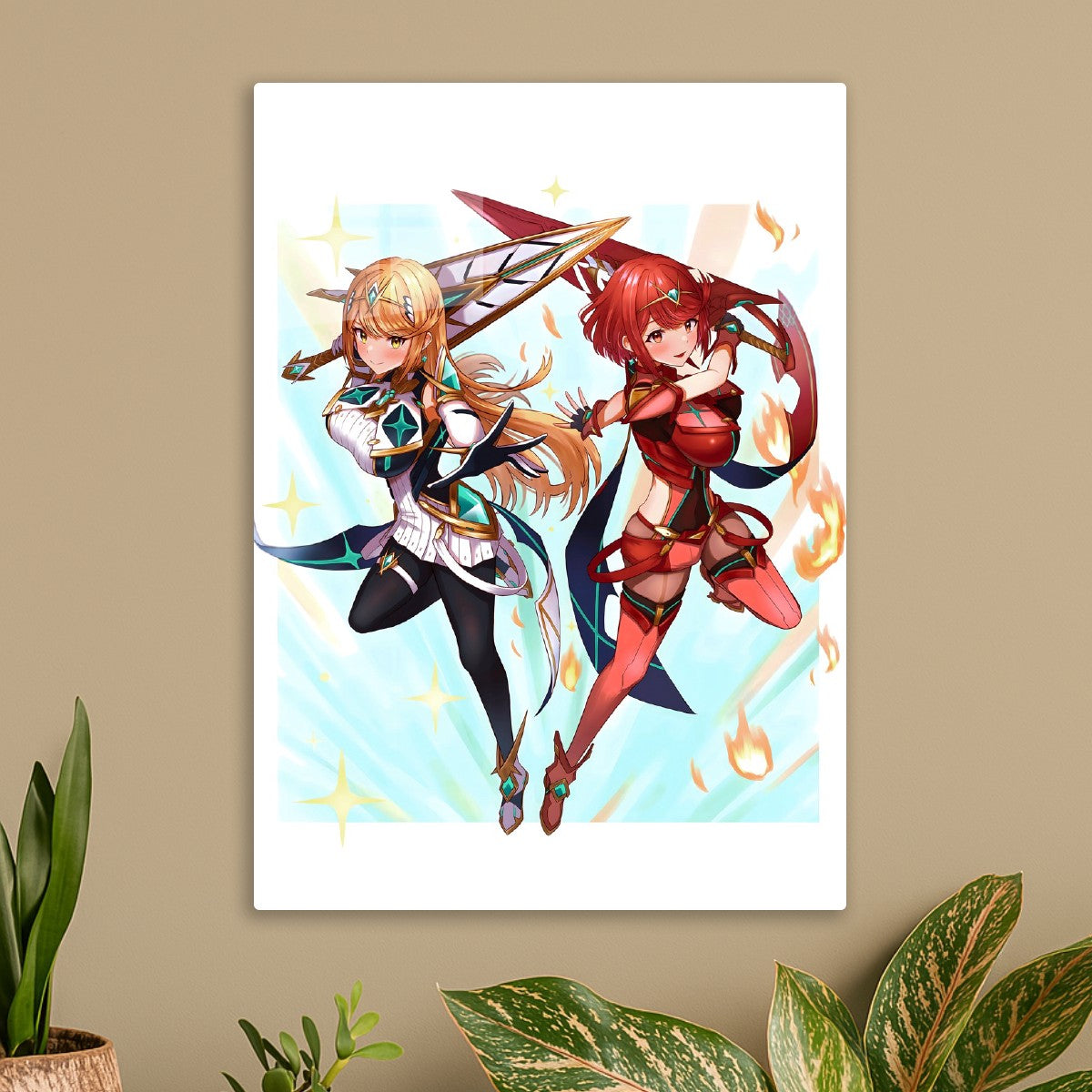 Xenoblade Pyra and Mythra